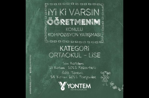 İYİKİ ÖĞRETMENİM YARIŞMASI